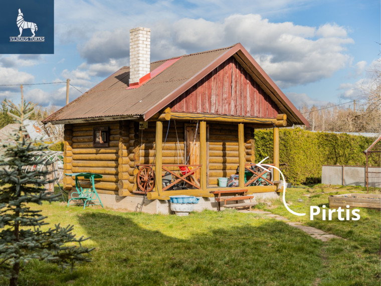 Parduodamas namas Kalvelių k., Vilniaus r. sav., 85.69 m2 ploto, 1 aukštai 2