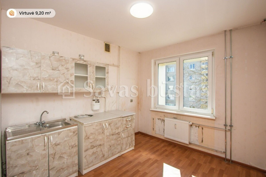 Parduodamas butas J. Tumo-Vaižganto g., Mažeikių m., Mažeikių r. sav., 36.05 m2 ploto, 1 kambariai 2