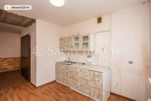 Parduodamas butas J. Tumo-Vaižganto g., Mažeikių m., Mažeikių r. sav., 36.05 m2 ploto, 1 kambariai 3