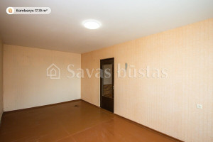 Parduodamas butas J. Tumo-Vaižganto g., Mažeikių m., Mažeikių r. sav., 36.05 m2 ploto, 1 kambariai 5