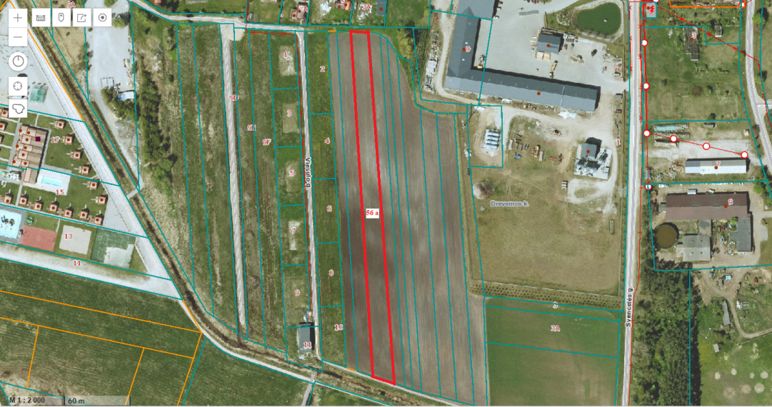Parduodamas sklypas Reisinių g., Drevernos k., Klaipėdos r. sav., 77.92 a ploto 23