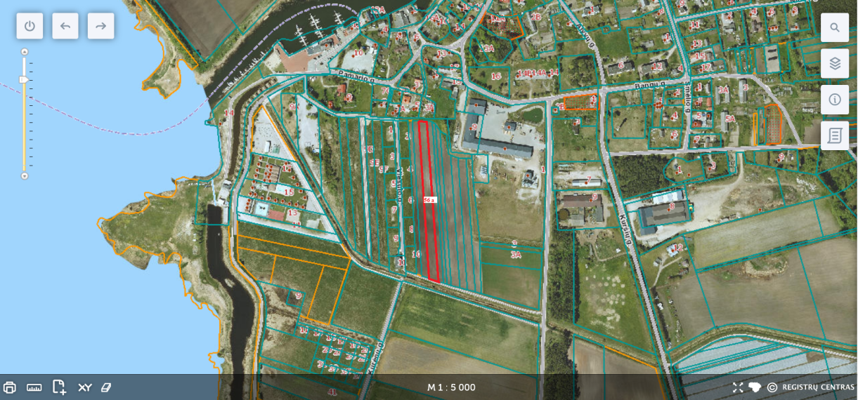 Parduodamas sklypas Reisinių g., Drevernos k., Klaipėdos r. sav., 77.92 a ploto 26