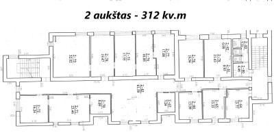 Nuomojamos administracinės patalpos Kauno g., Vievio m., Elektrėnų sav., 312 m2 ploto 13