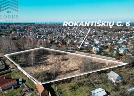 Parduodamas  sklypas Rokantiškių g., Antakalnis, Vilniaus m., Vilniaus m. sav., 55 a ploto