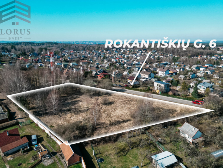 Parduodamas sklypas Rokantiškių g., Antakalnis, Vilniaus m., Vilniaus m. sav., 55 a ploto 1
