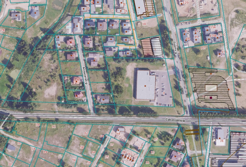 Parduodamas sklypas Antanerės g., Pilaitė, Vilniaus m., Vilniaus m. sav., 8.61 a ploto 4