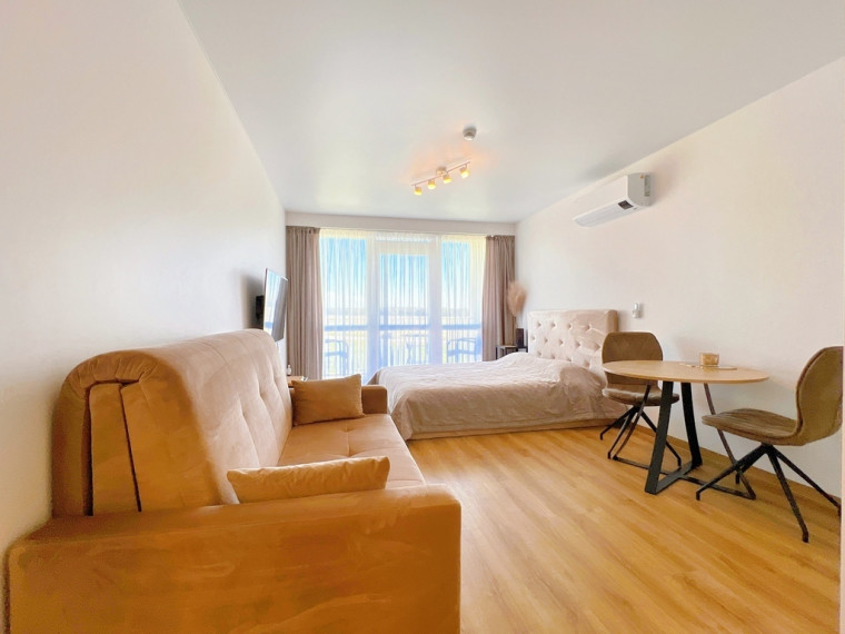 Parduodami 1 kambario apartamentai Mokyklos g., Šventoji! 6