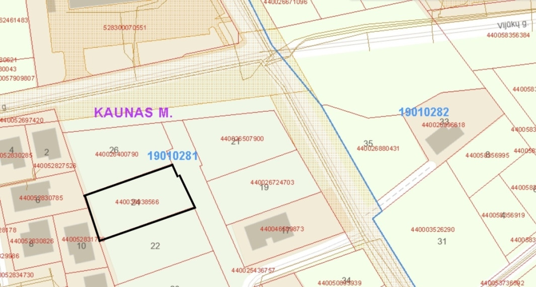 Parduodamas sklypas V. Šiugždinio g., Romainiuose, Kaune, 9.91 a ploto 5