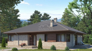 Parduodamas namas Lelių k., Klaipėdos r. sav., 117 m2 ploto, 1 aukštai 1