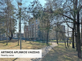 Nuomojamas butas Mokslininkų g., Bajorai, Vilniaus m., Vilniaus m. sav., 36.27 m2 ploto, 1 kambariai 32