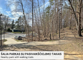 Nuomojamas butas Mokslininkų g., Bajorai, Vilniaus m., Vilniaus m. sav., 36.27 m2 ploto, 1 kambariai 35