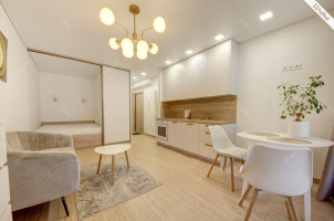 Nuomojamas butas Kernavės g., Šnipiškės, Vilniaus m., Vilniaus m. sav., 28 m2 ploto, 1 kambariai 2