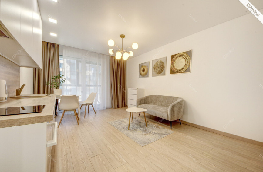 Nuomojamas butas Kernavės g., Šnipiškės, Vilniaus m., Vilniaus m. sav., 28 m2 ploto, 1 kambariai 5