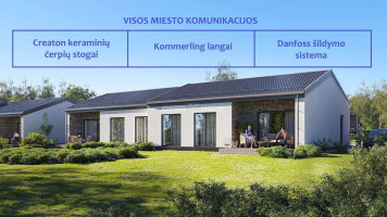 Parduodamas namas Šv. Faustinos g., Skaidiškių k., Vilniaus r. sav., 110 m2 ploto, 1 aukštai 10