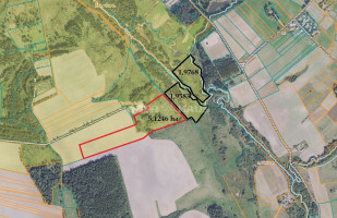 Parduodamas žemės ūkio paskirties sklypas Žalpelių k., Šiaulių r. sav., 512.46 a ploto 1