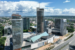 Parduodamas butas Konstitucijos pr., Šnipiškės, Vilniaus m., Vilniaus m. sav., 82.79 m2 ploto, 2 kambariai 23