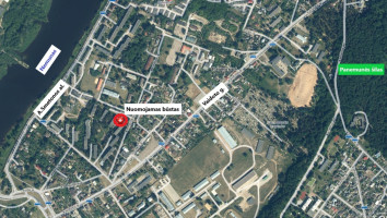 Parduodamas butas Kampiškių g., Panemunė, Kauno m., Kauno m. sav., 25.2 m2 ploto, 1 kambariai 9