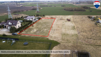 Parduodamas sklypas Alyvų g., Vinkšnėnų k., 15 a ploto 1