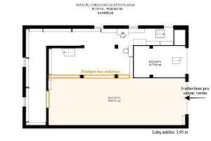 Nuomojamos administracinės, paslaugų, prekybos, sandėliavimo patalpos Fabijoniškių g., Fabijoniškės, Vilniaus m., Vilniaus m. sav., 228.75 m2 ploto 22