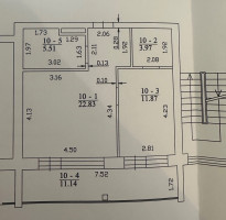 Parduodamas butas Lietaus g., Lazdynėliai, Vilniaus m., Vilniaus m. sav., 55.32 m2 ploto, 2 kambariai 22
