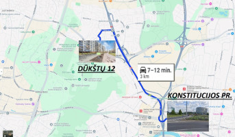 Parduodamas butas Dūkštų g., Šeškinė, Vilniaus m., Vilniaus m. sav., 67.73 m2 ploto, 3 kambariai 41