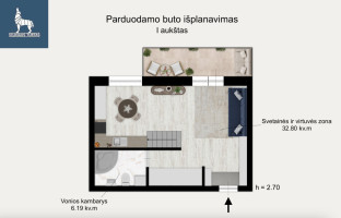 Parduodamas butas Visorių g., Visoriai, Vilniaus m., Vilniaus m. sav., 80 m2 ploto, 3 kambariai 23