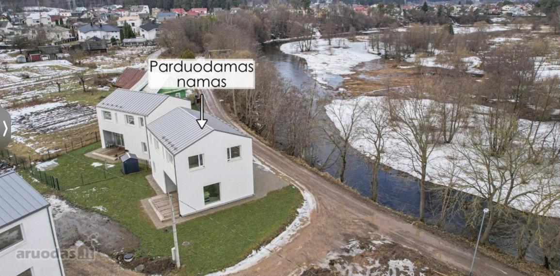 Parduodamas namas Grigiškės, Vilniaus m., Vilniaus m. sav., 127.00 m² ploto 5 kambariai 1