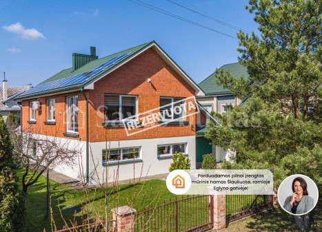 Parduodamas namas Eglyno g., Šiaulių m., Šiaulių m. sav., 191.71 m2 ploto, 1 aukštai