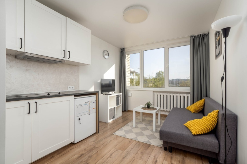 Parduodamas butas Birutės g., Žvėrynas, Vilniaus m., Vilniaus m. sav., 17.04 m2 ploto, 1 kambariai 1