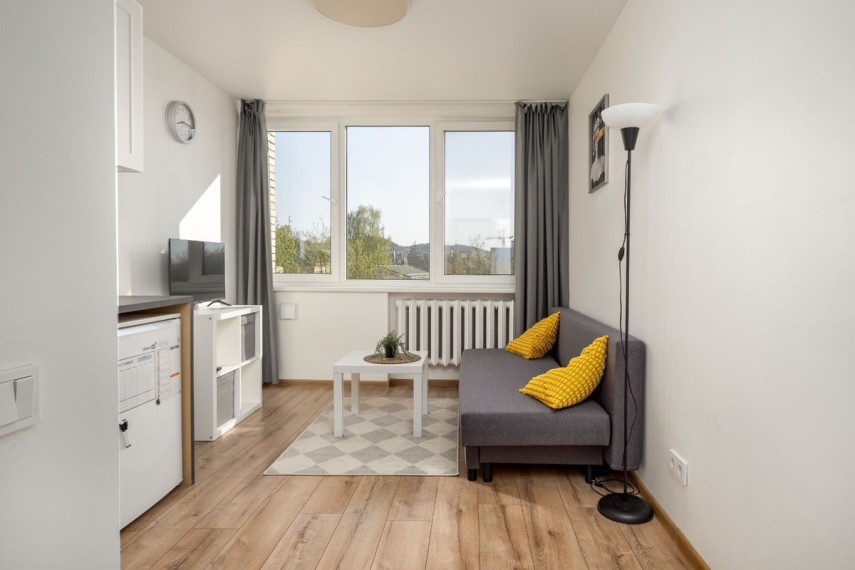 Parduodamas butas Birutės g., Žvėrynas, Vilniaus m., Vilniaus m. sav., 17.04 m2 ploto, 1 kambariai 2