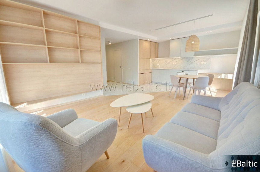 Parduodamas butas Elnių g., Žvėrynas, Vilniaus m., Vilniaus m. sav., 53.25 m2 ploto, 2 kambariai 5