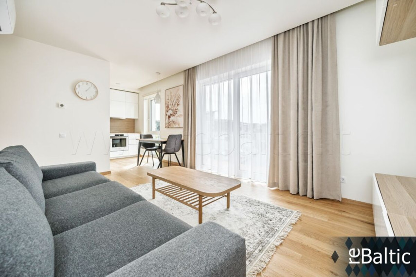 Nuomojamas butas Paribio g., Žvėrynas, Vilniaus m., Vilniaus m. sav., 44 m2 ploto, 2 kambariai 2