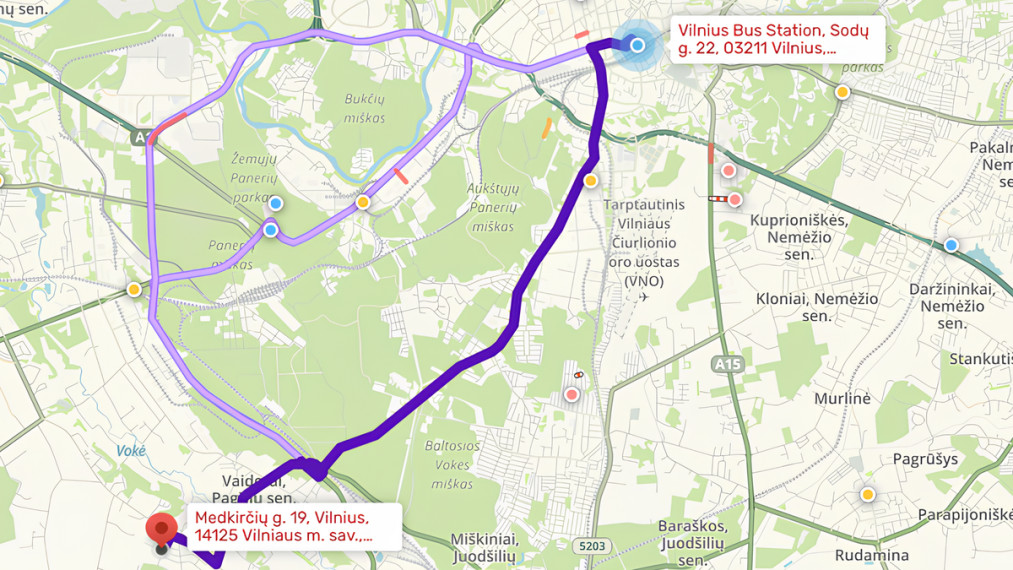 Parduodamas namų valdos paskirties sklypas Vilniaus m. sav., Pagirių k., Medkirčių g., 13.2 a ploto 4