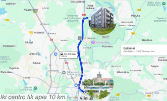 Parduodamas butas Dangeručio g., Santariškės, Vilniaus m., Vilniaus m. sav., 71.43 m2 ploto, 3 kambariai 37