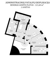 Nuomojamos administracinės patalpos Laisvės pr., Pašilaičiai, Vilniaus m., Vilniaus m. sav., 244 m2 ploto 14