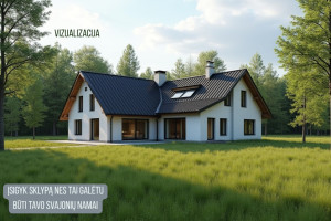 Parduodamas  sklypas Šalčininkų r. sav., Jaglimainių k., Vyšnių g., 36 a ploto 12