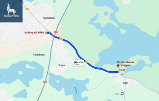 Parduodamas  sklypas Golbos k., Molėtų r. sav., 67 a ploto 14