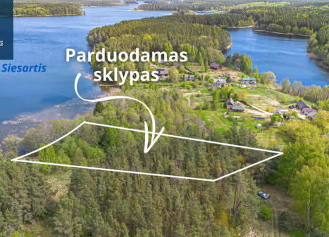 Parduodamas  sklypas Golbos k., Molėtų r. sav., 67 a ploto
