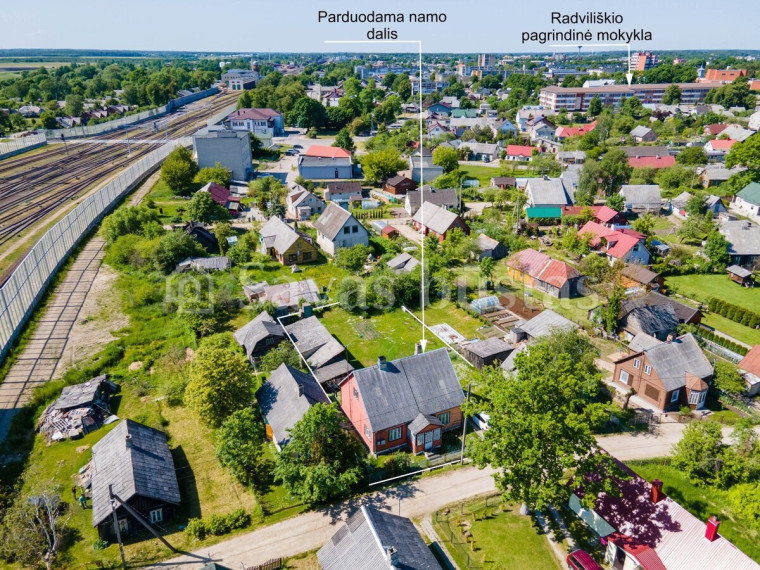Parduodamas namas M. Valančiaus g., Radviliškio m., Radviliškio r. sav., 77.22 m2 ploto, 2 aukštai 1