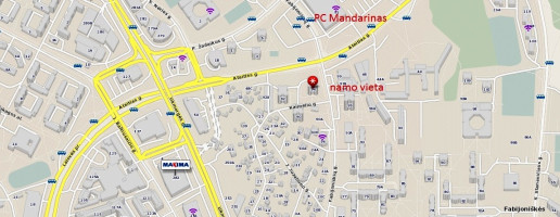 Nuomojamas butas Fabijoniškių g., Fabijoniškės, Vilniaus m., Vilniaus m. sav., 40 m2 ploto, 1 kambariai 6