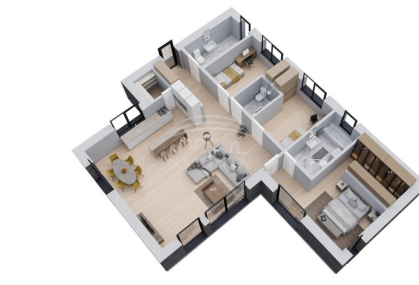 Parduodamas namas Klemiškės II k., Klaipėdos r. sav., 120 m2 ploto, 1 aukštai 5