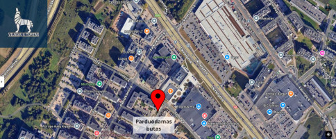 Parduodamas butas Perkūnkiemio g., Pašilaičiai, Vilniaus m., Vilniaus m. sav., 44.91 m2 ploto, 1 kambariai 13