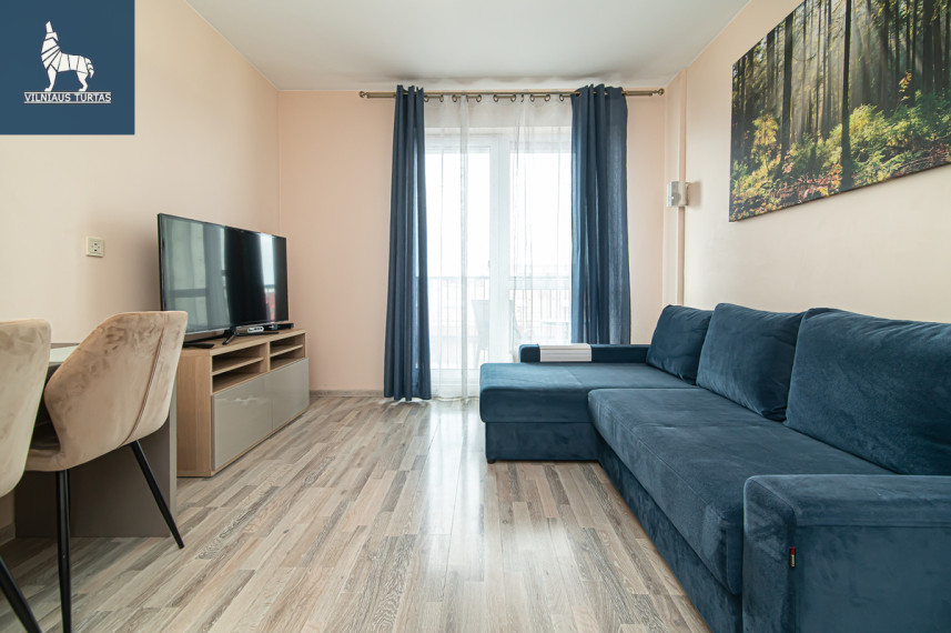 Nuomojamas butas Giedraičių g., Šnipiškės, Vilniaus m., Vilniaus m. sav., 30 m2 ploto, 1 kambariai 4