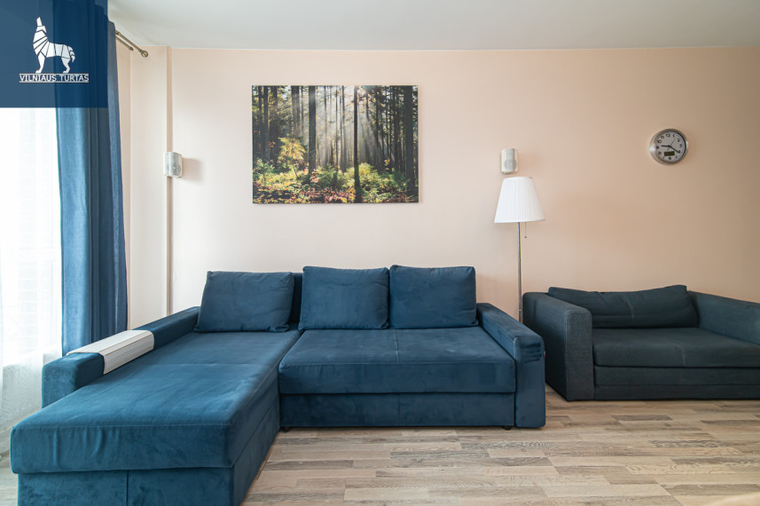 Nuomojamas butas Giedraičių g., Šnipiškės, Vilniaus m., Vilniaus m. sav., 30 m2 ploto, 1 kambariai 5