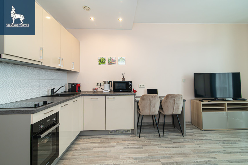 Nuomojamas butas Giedraičių g., Šnipiškės, Vilniaus m., Vilniaus m. sav., 30 m2 ploto, 1 kambariai 3