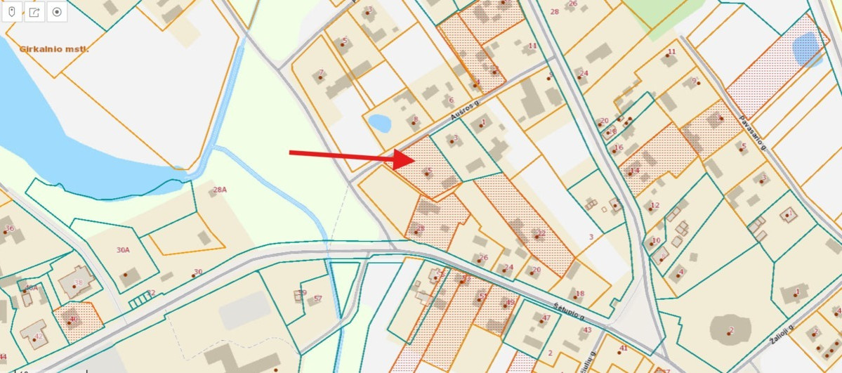 Parduodamas namas Aušros g., Girkalnio mstl., Raseinių r. sav., 31.06 m2 ploto, 1 aukštai 6