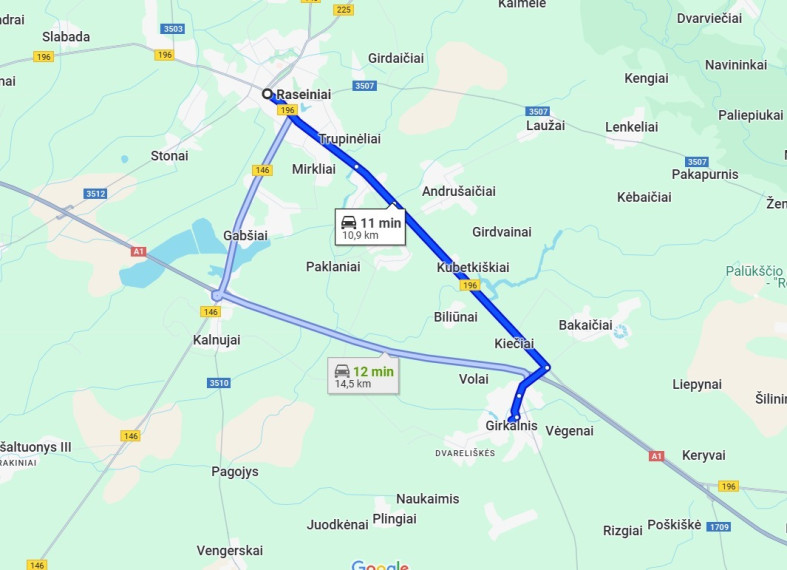 Parduodamas namas Aušros g., Girkalnio mstl., Raseinių r. sav., 31.06 m2 ploto, 1 aukštai 7
