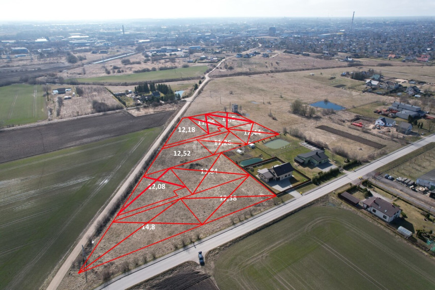 Parduodamas namų valdos paskirties sklypas Vinkšnėnų k., Šiaulių r. sav., 12.18 a ploto 2