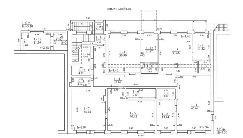Parduodamos administracinės, gamybinės patalpos Nemuno g., Žvejybos uostas, Klaipėdos m., Klaipėdos m. sav., 728.89 m2 ploto 18