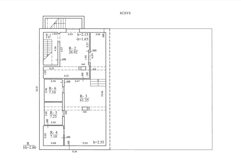 Parduodamos administracinės, gamybinės patalpos Nemuno g., Žvejybos uostas, Klaipėdos m., Klaipėdos m. sav., 728.89 m2 ploto 20